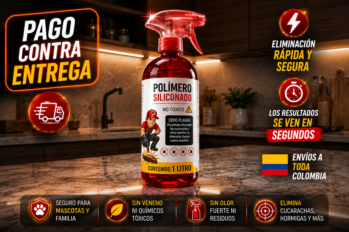 🔥2x1 Ultra Kill-Polimero Siliconado Mata Plagas🔥🪳🐜(1 LITRO)