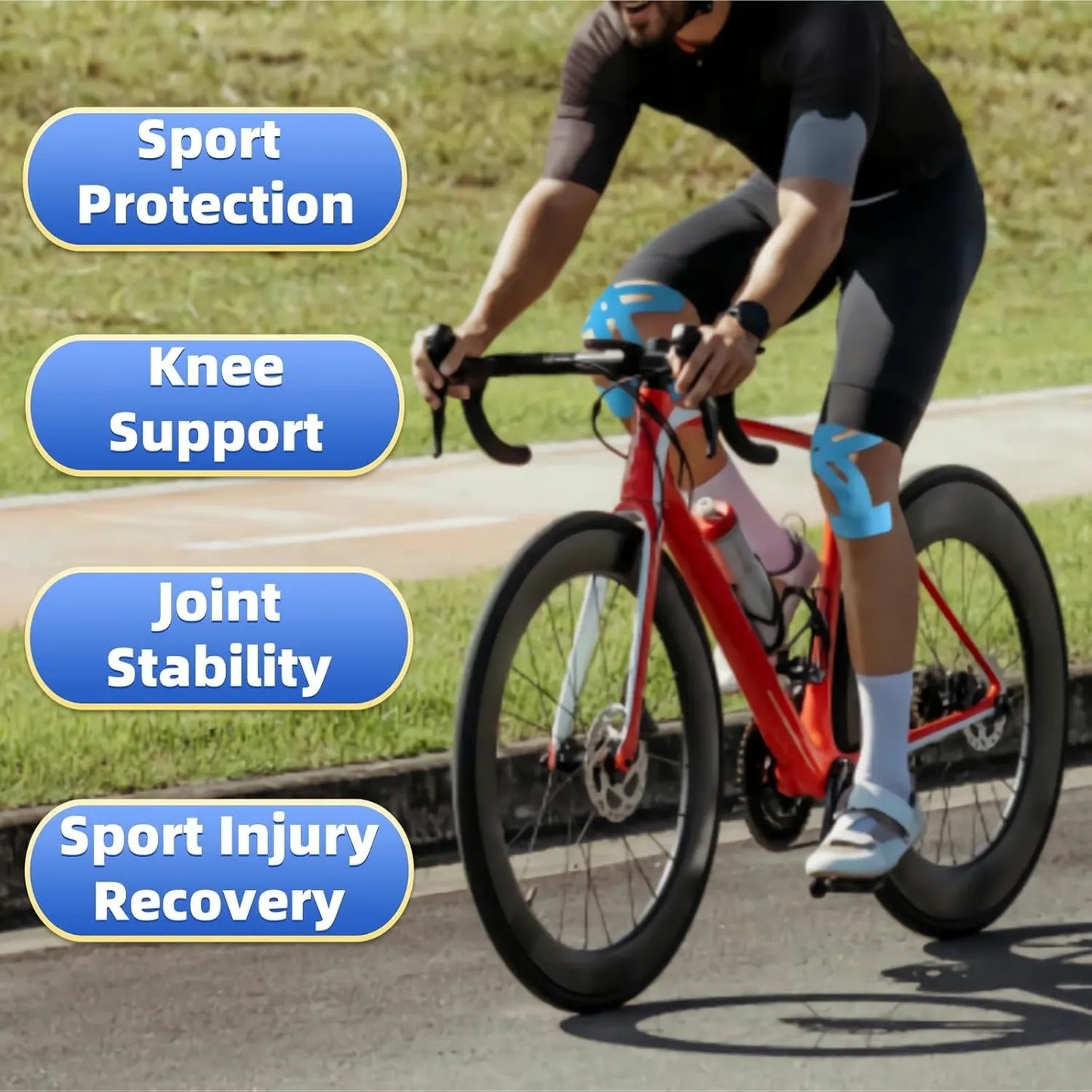 Cinta Kinesiológica Pro – Estabilidad y Rendimiento KIT x 10 unidades