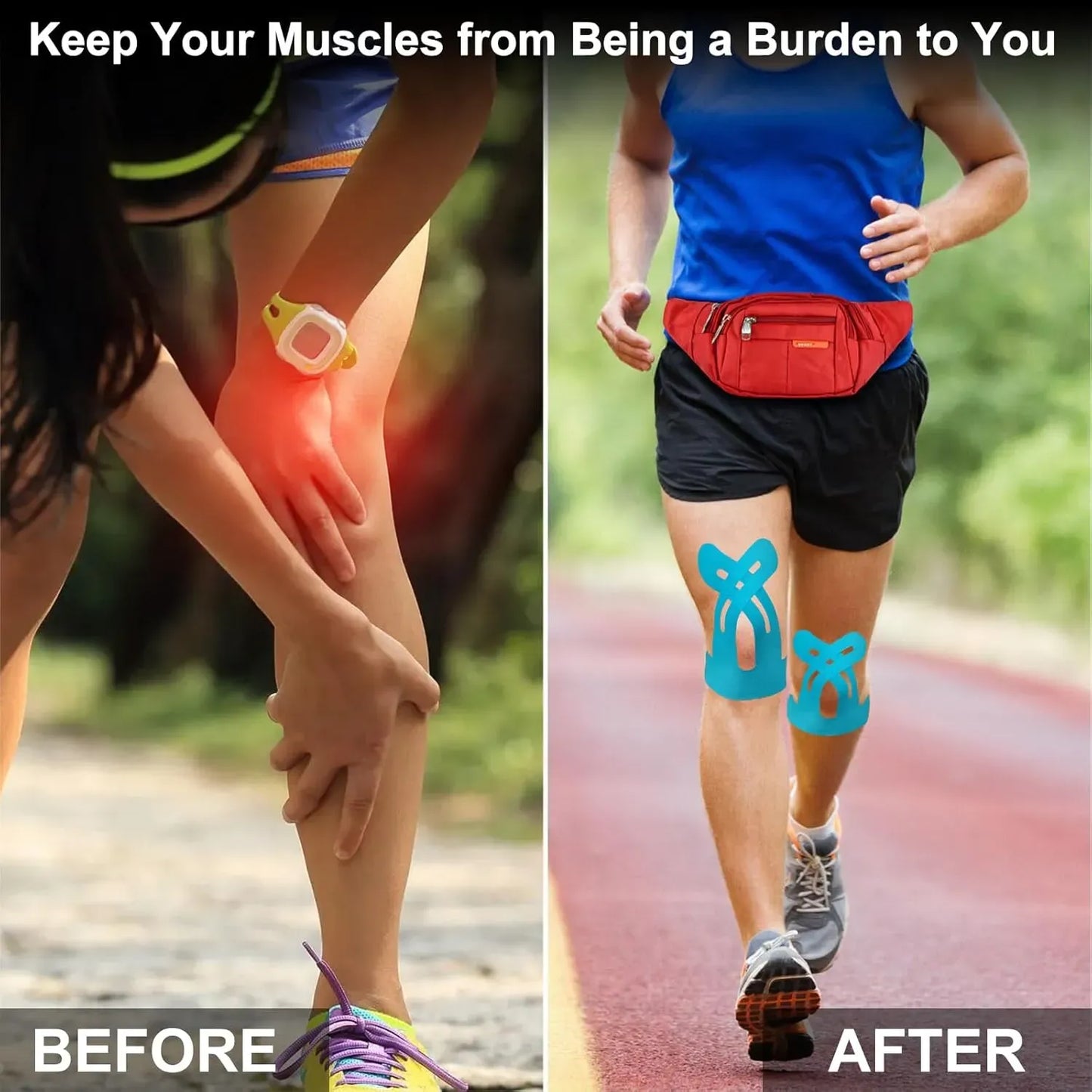 Cinta Kinesiológica Pro – Estabilidad y Rendimiento KIT x 10 unidades