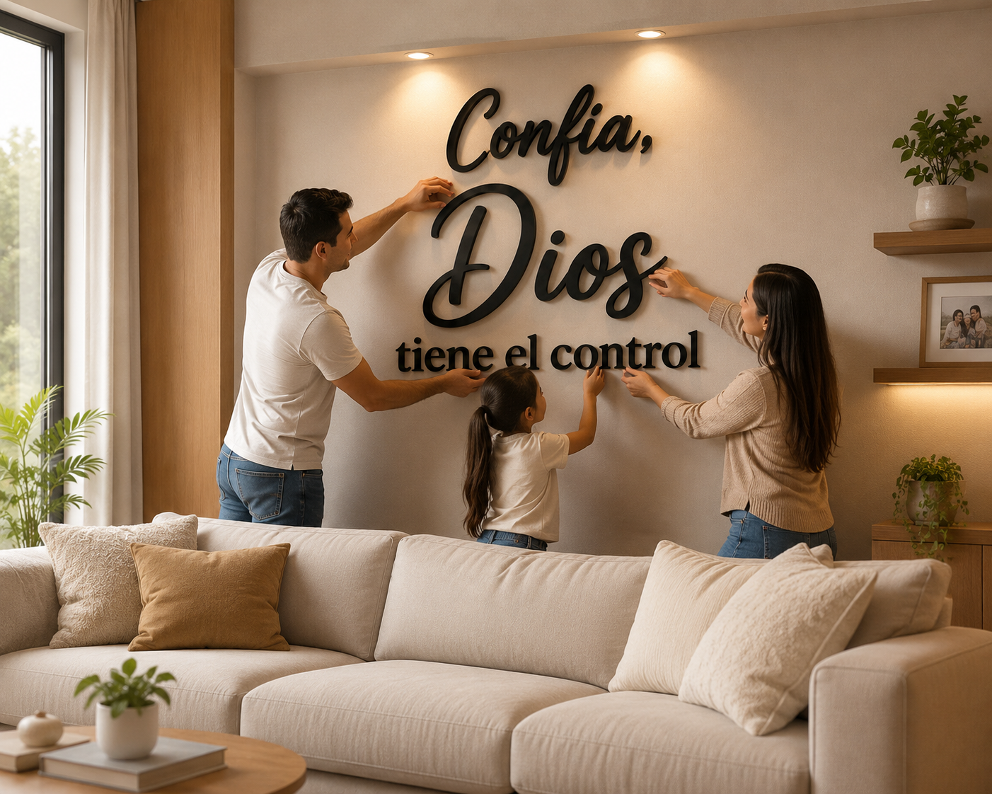✨🙌Confía Dios Tiene El Control | Decoración MDF✨🙌