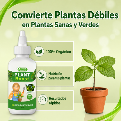 🌿 Plant Boost Potenciador organico para plantas: Crecimiento mas rapido 🌱🏡