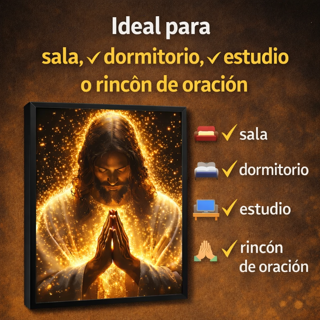 Arte de Luz la Oración divina 🙏 | Precio de Lanzamiento