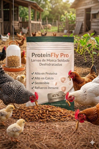 Oferta 2x1 🔥Más peso, más huevos y animales más fuertes 🐔💪 👉 Evita el canibalismo y mejora la producción desde la primera semana 🐓( Bolsa 500 GR )