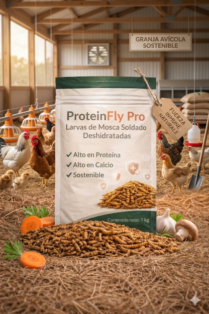 Oferta 2x1 🔥Más peso, más huevos y animales más fuertes 🐔💪 👉 Evita el canibalismo y mejora la producción desde la primera semana 🐓( Bolsa 500 GR )