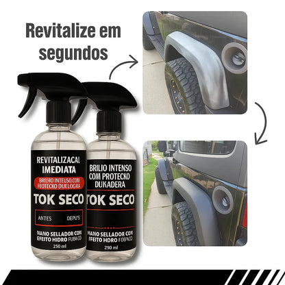 PAGUE 1 LLEVE 2 TOK SECO 400ml - Revitalizador de plásticos para automóviles (ENVÍO GRATIS)