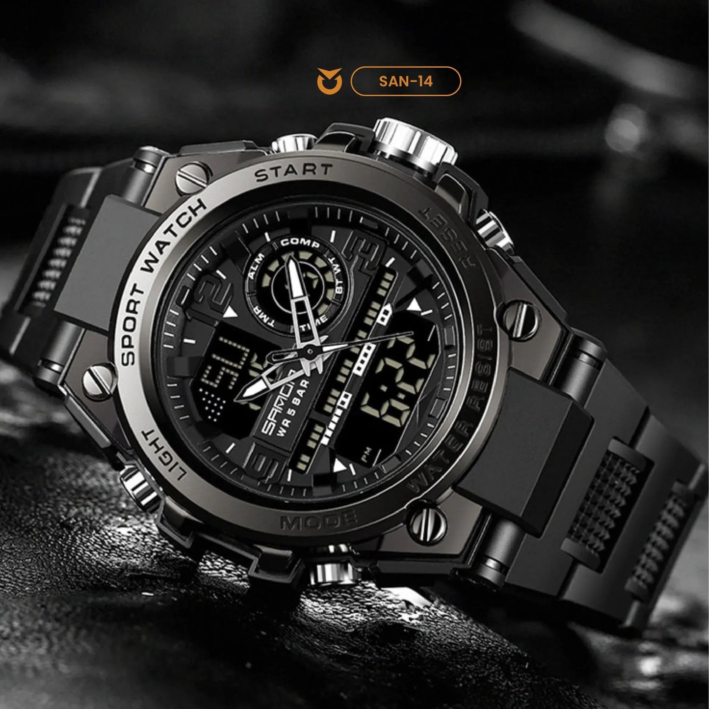 RELOJ SANDA ORIGINAL ⌚. DISEÑADO PARA HOMBRES QUE IMPONEN RESPETO💪