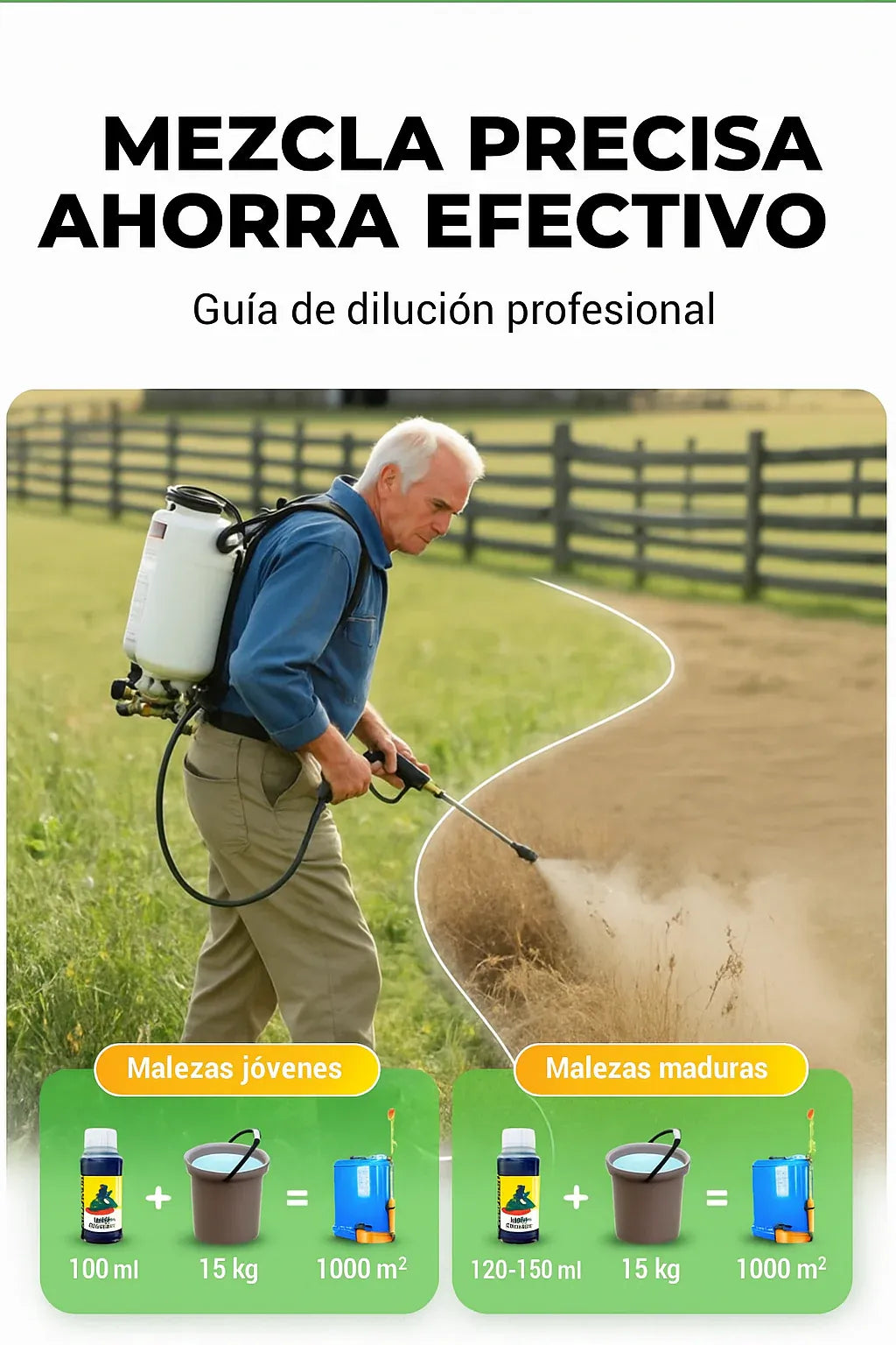 Potente Herbicida Ultra Concentrado🔥| Super Oferta